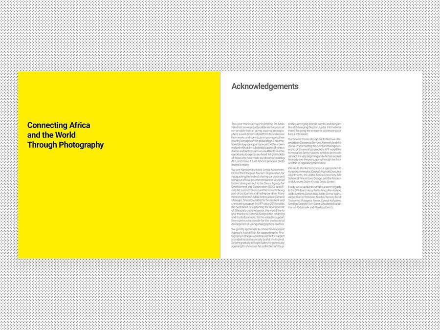 Addis Foto Fest 2018 Publication