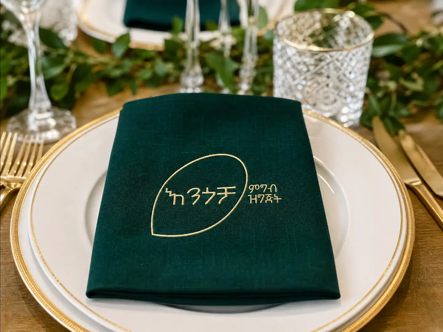 Engocha branded service materials