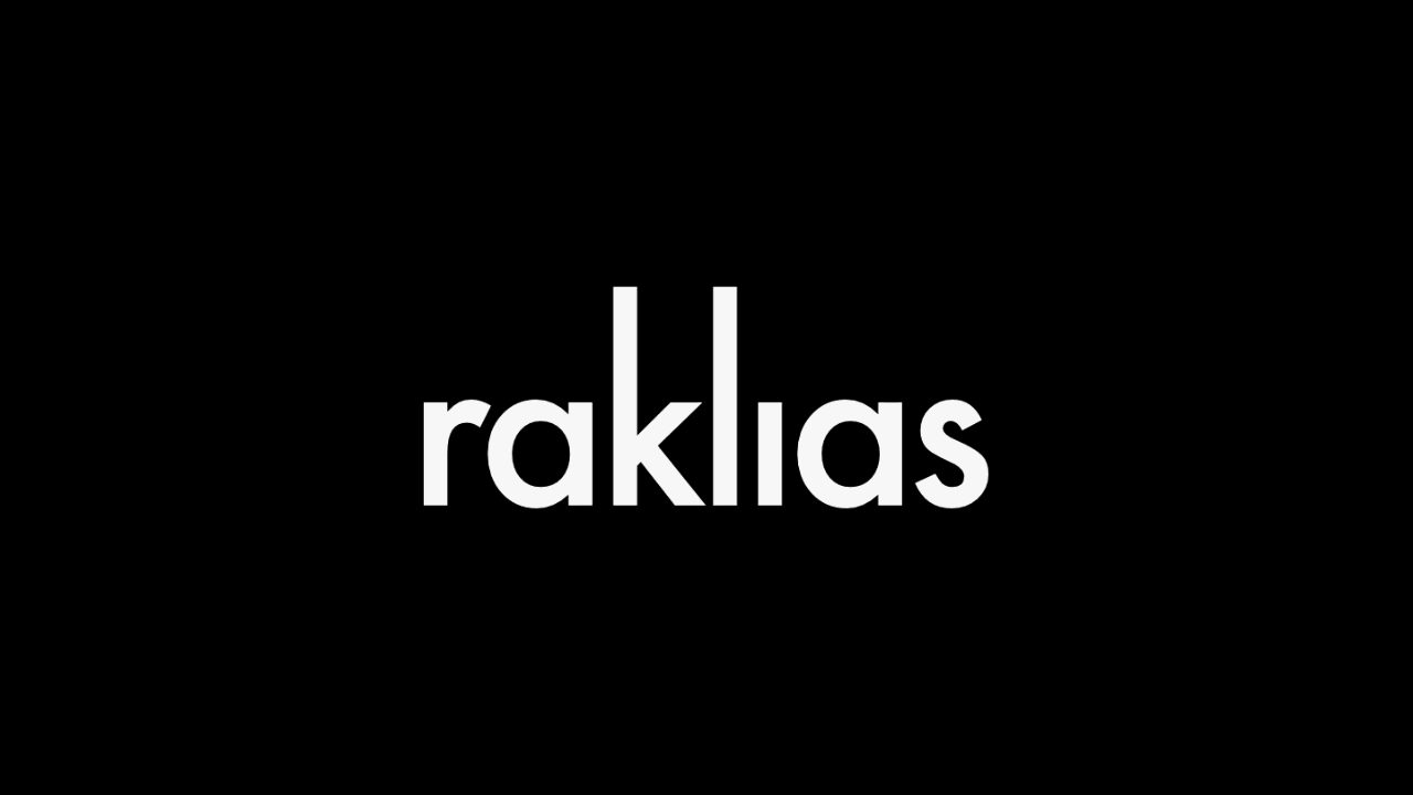 Raklias brand identity in motion